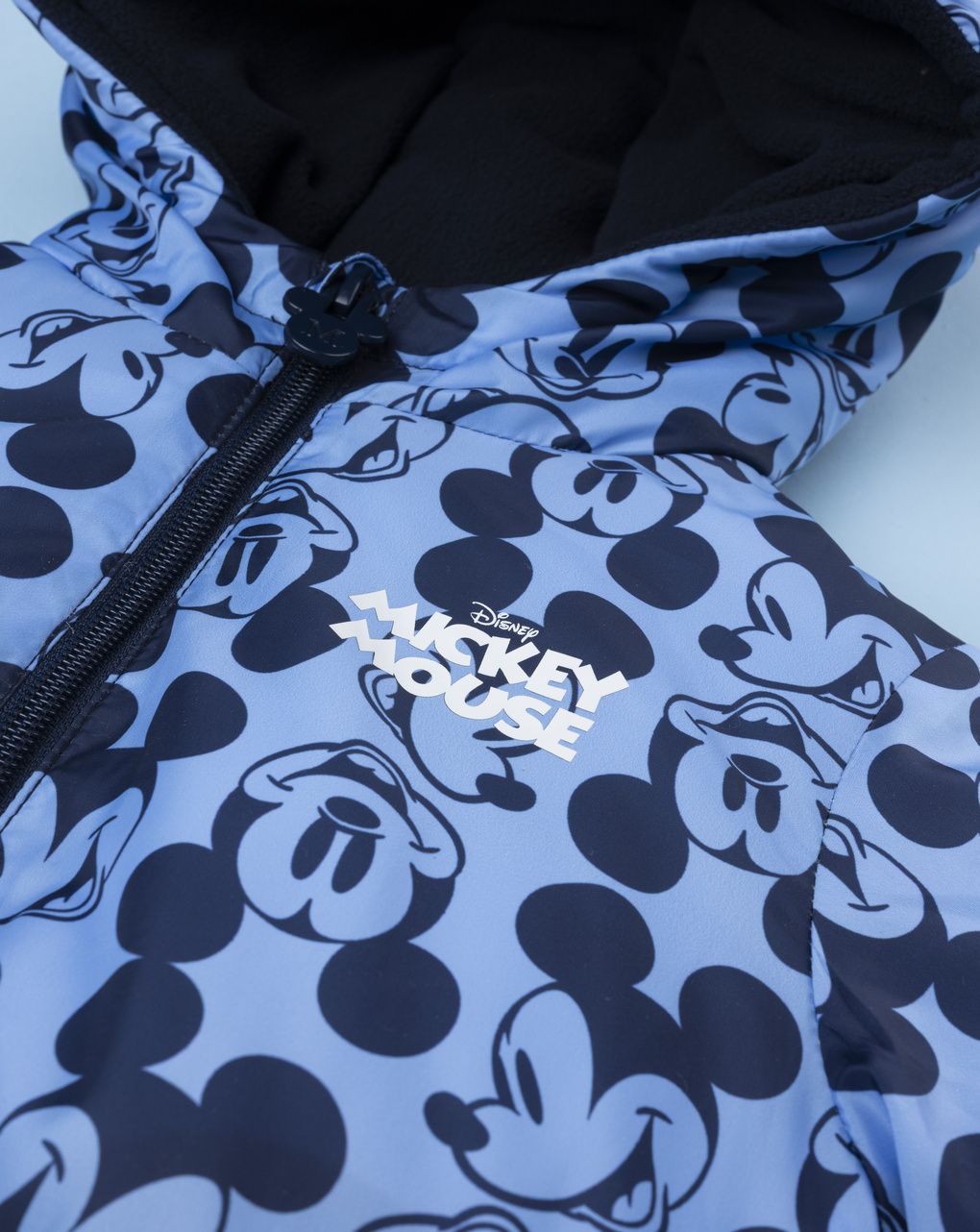 βρεφικό μπουφάν γαλάζιο mickey για αγόρι - Prénatal