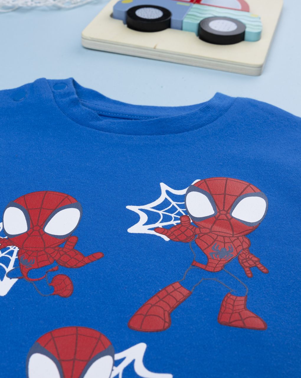 βρεφική πιτζάμα spidey μπλε/κόκκινη για αγόρι - Prénatal