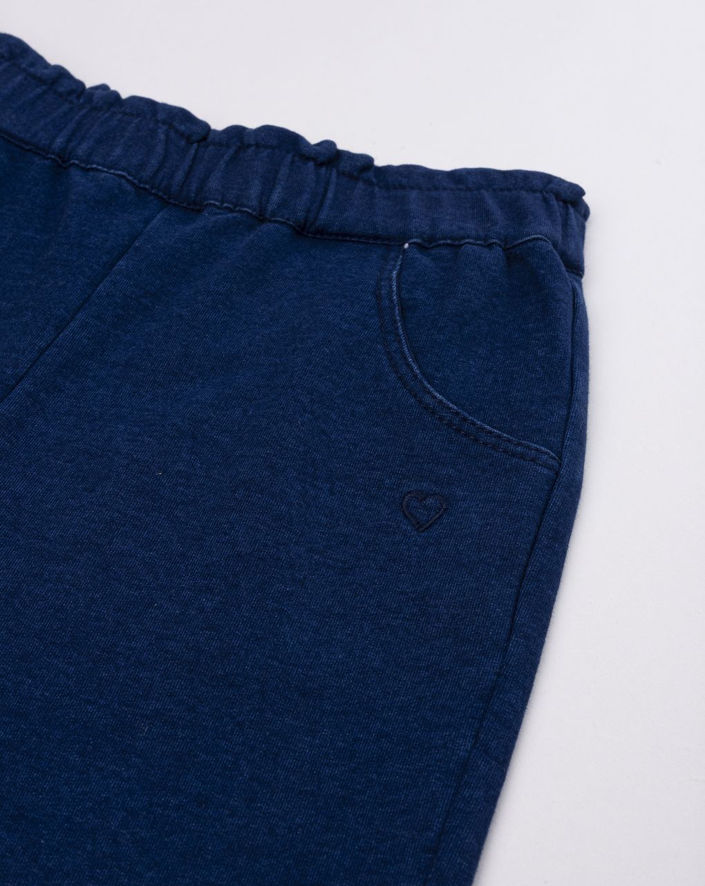 παιδικό παντελόνι jegging μπλε denim για κορίτσι - Prénatal
