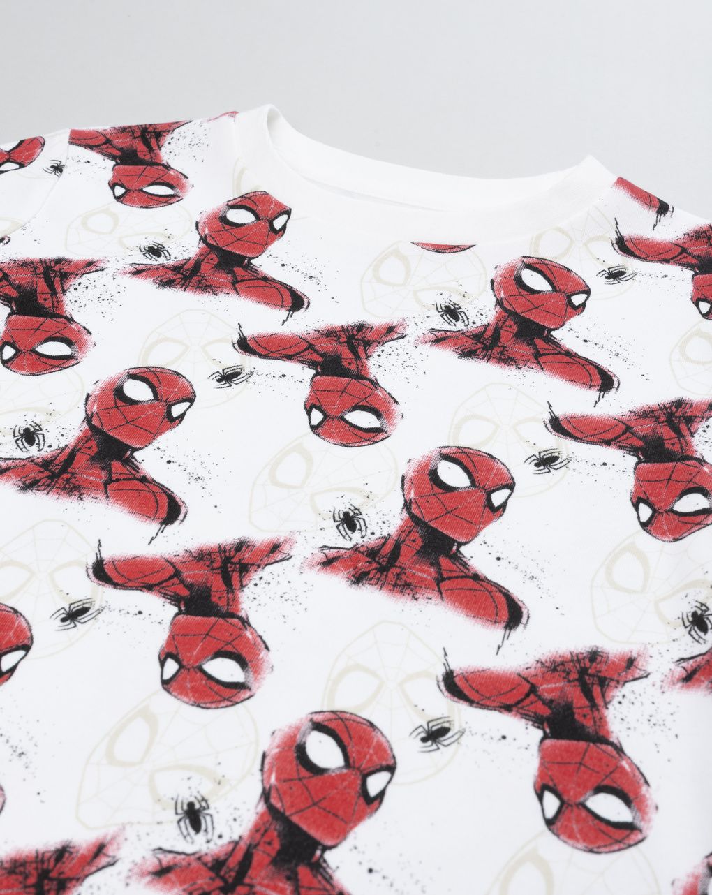 παιδική πιτζάμα λευκή spider-man για αγόρι - Prénatal