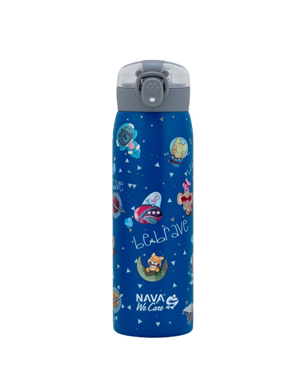 Nava παγούρι θερμός ανοξείδωτο "we care" be brave 500ml 10-110-015 - Nava