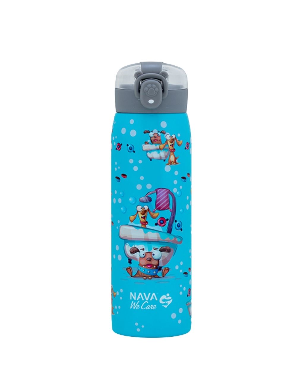 Nava παγούρι θερμός ανοξείδωτο "we care" doggy bath 500ml 10-110-016 - Nava