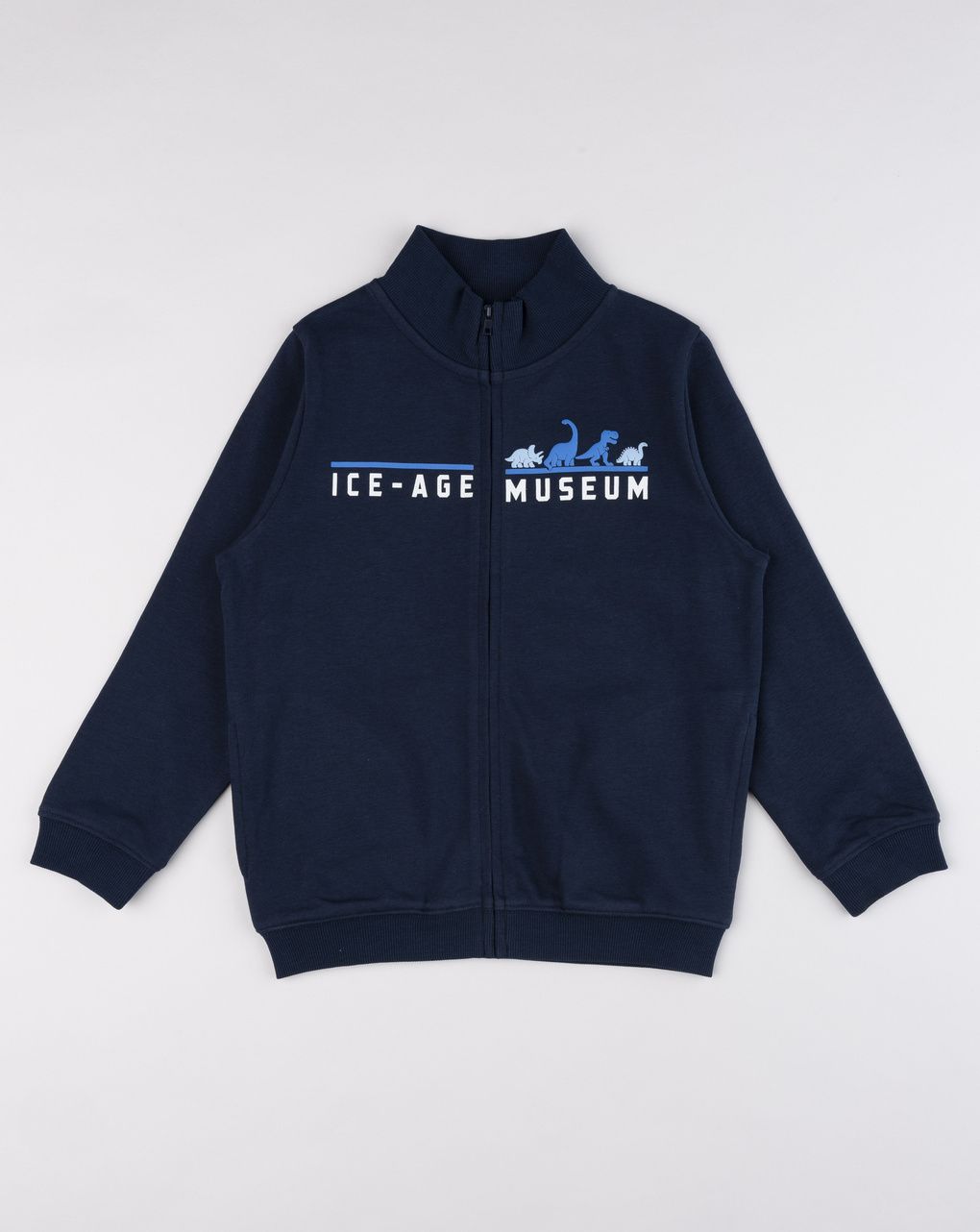 παιδική ζακέτα φούτερ μπλε σκούρο ice age για αγόρι