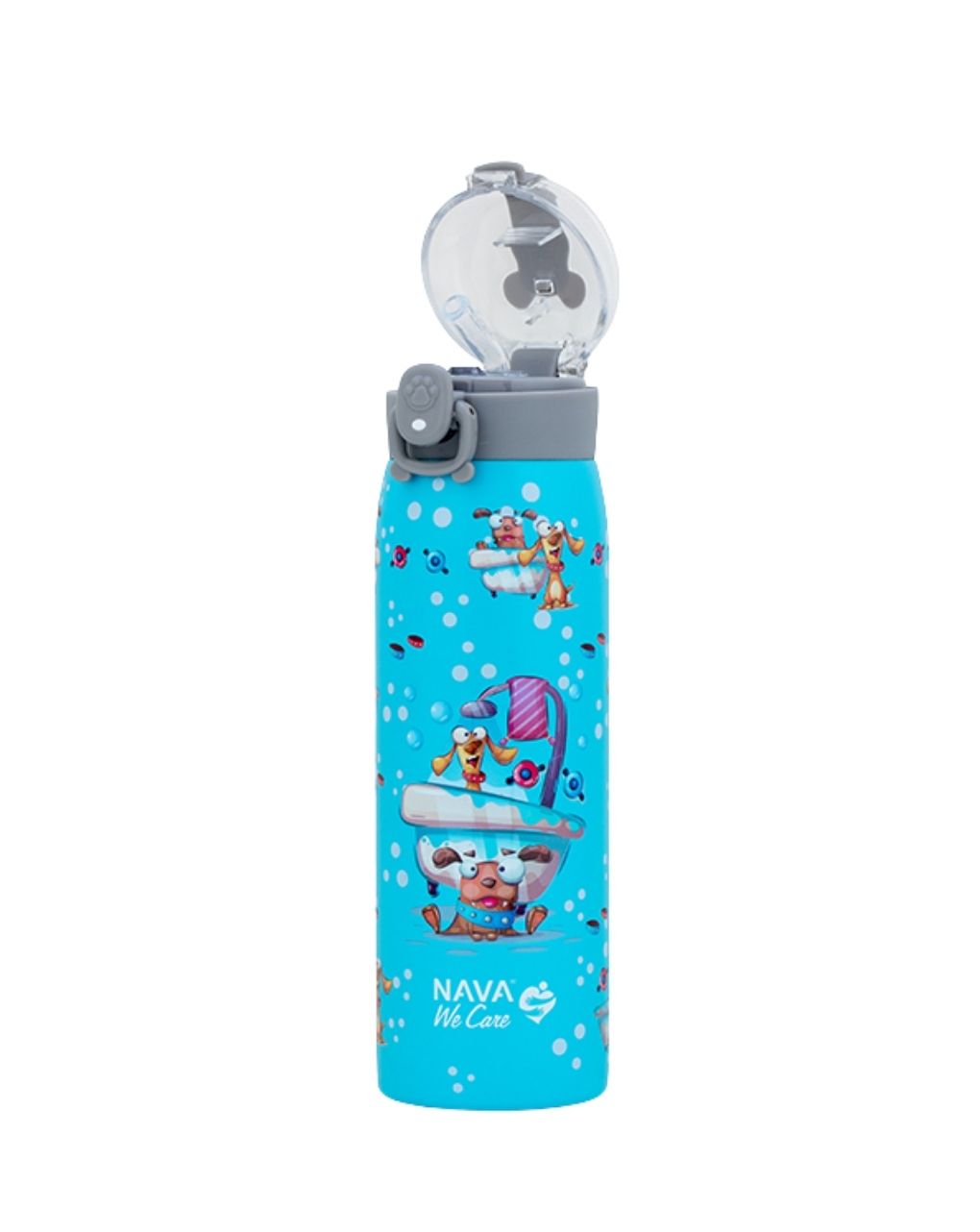 Nava παγούρι θερμός ανοξείδωτο "we care" doggy bath 500ml 10-110-016 - Nava