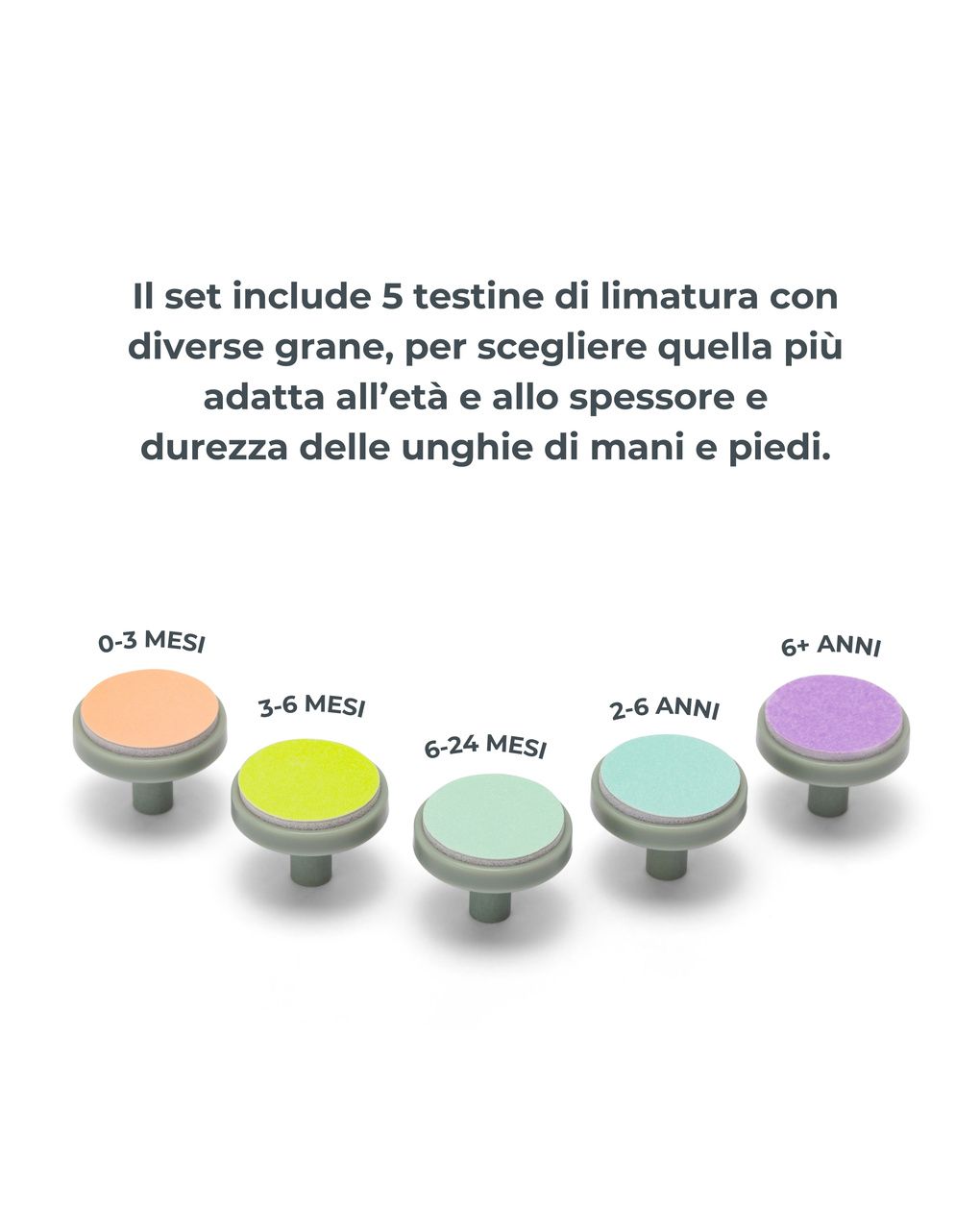 Nuvita trimmy ηλεκτρική λίμα νυχιών για βρέφη και παιδιά 1130 - Nuvita