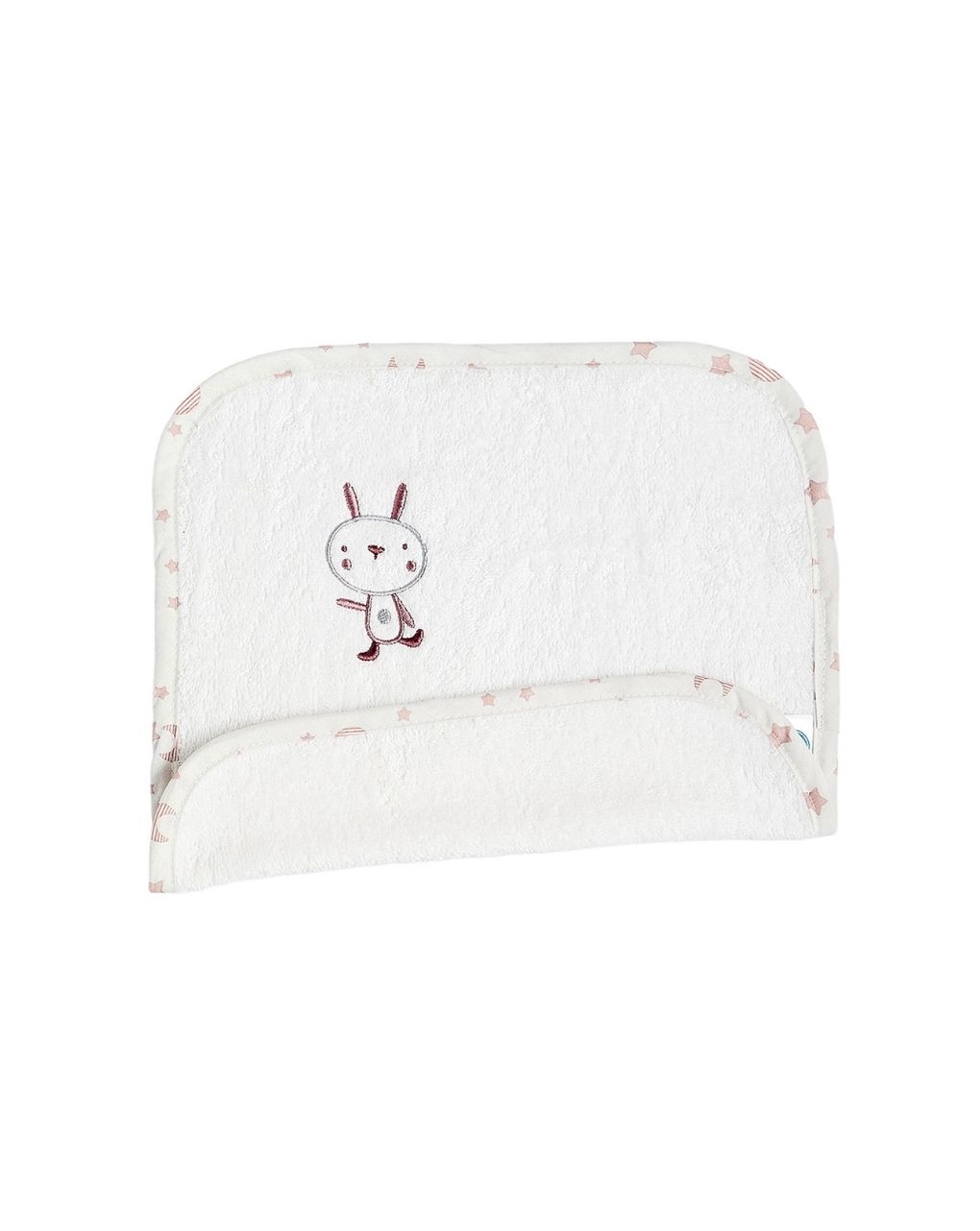 ο κόσμος του μωρού λαβέτα ώμου (30x30) fly me ροζ 16101