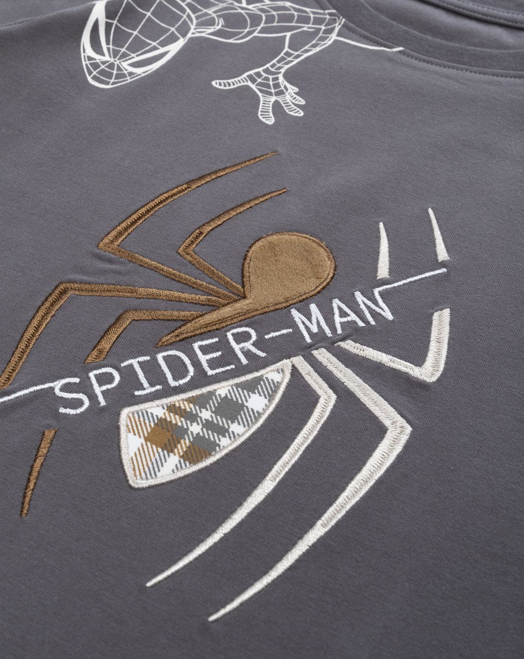 παιδική μπλούζα γκρι spider-man για αγόρι - Prénatal