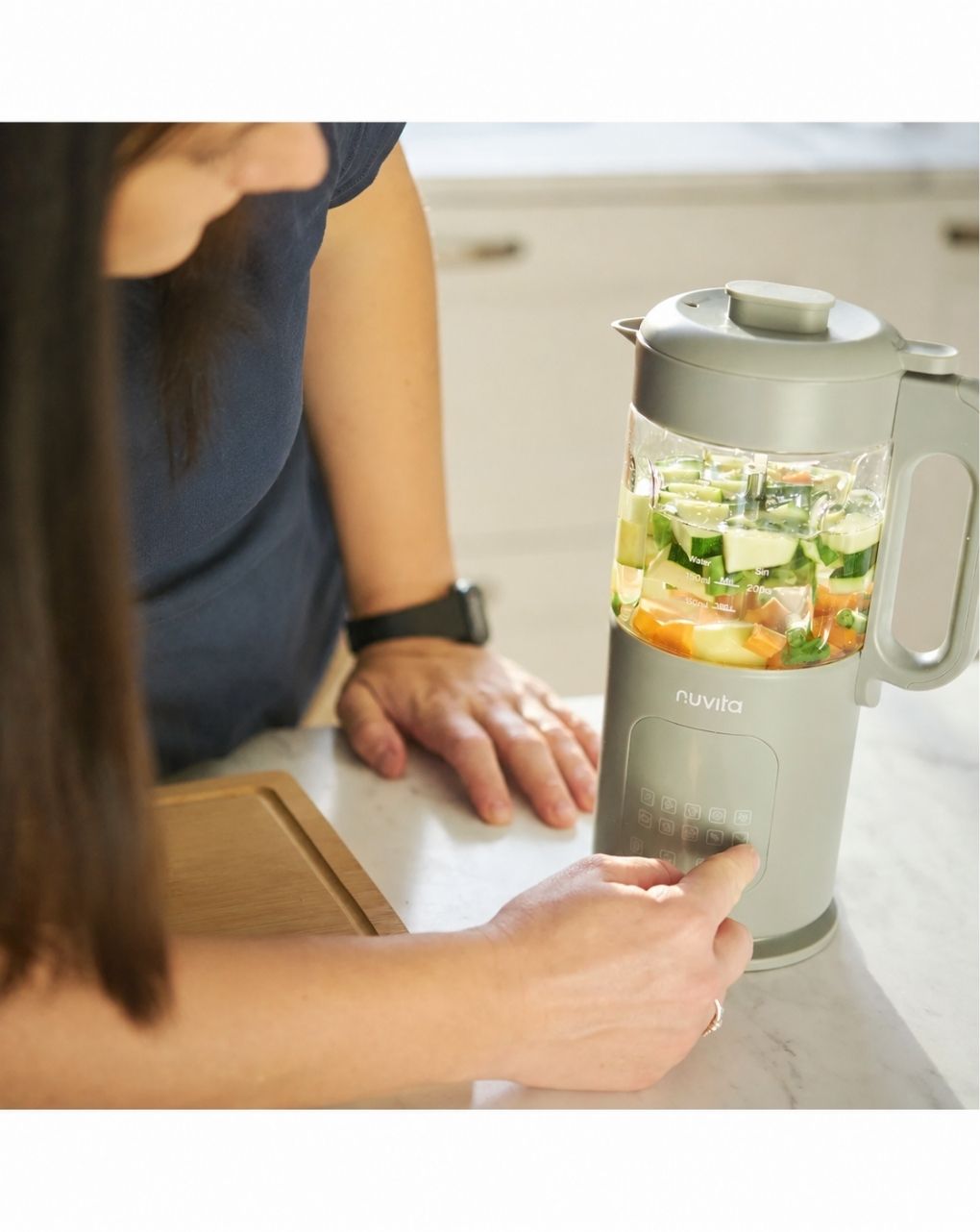 Nuvita piccolo magic pappa πολυλειτουργικός παρασκευαστής βρεφικών γευμάτων 7 σε 1 - Nuvita