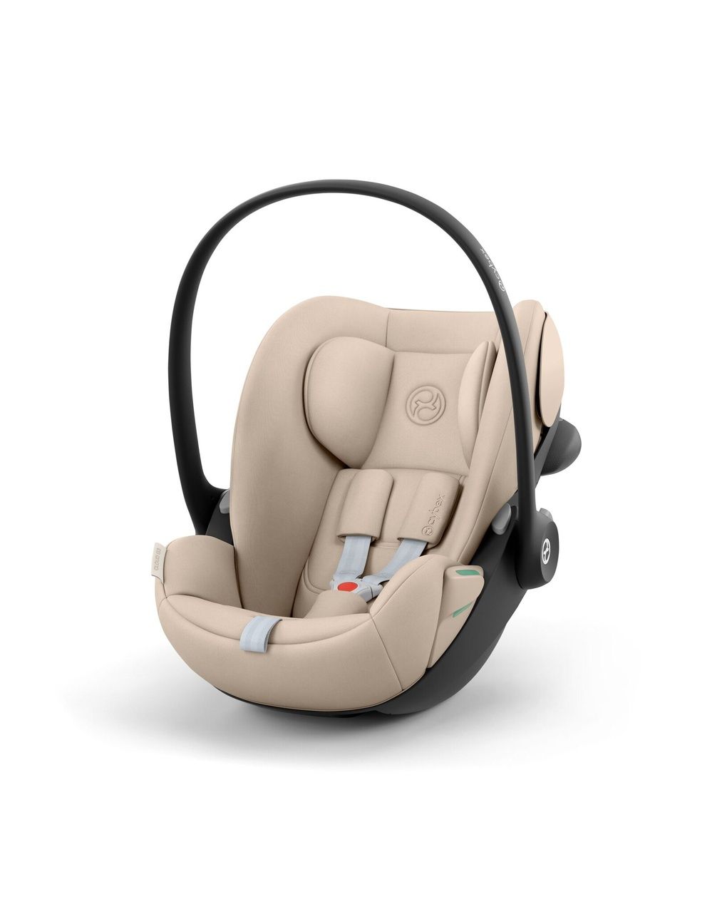 Cybex balios s lux σύστημα μεταφοράς trio με cot s lux, cloud g3 plus moon black και αντάπτορες almond beige - Cybex
