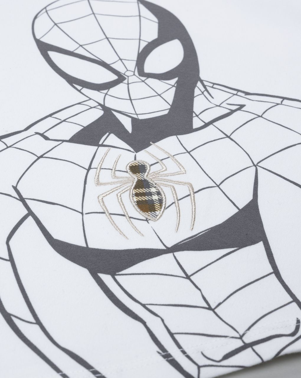 παιδική μπλούζα λευκή spider-man για αγόρι - Prénatal