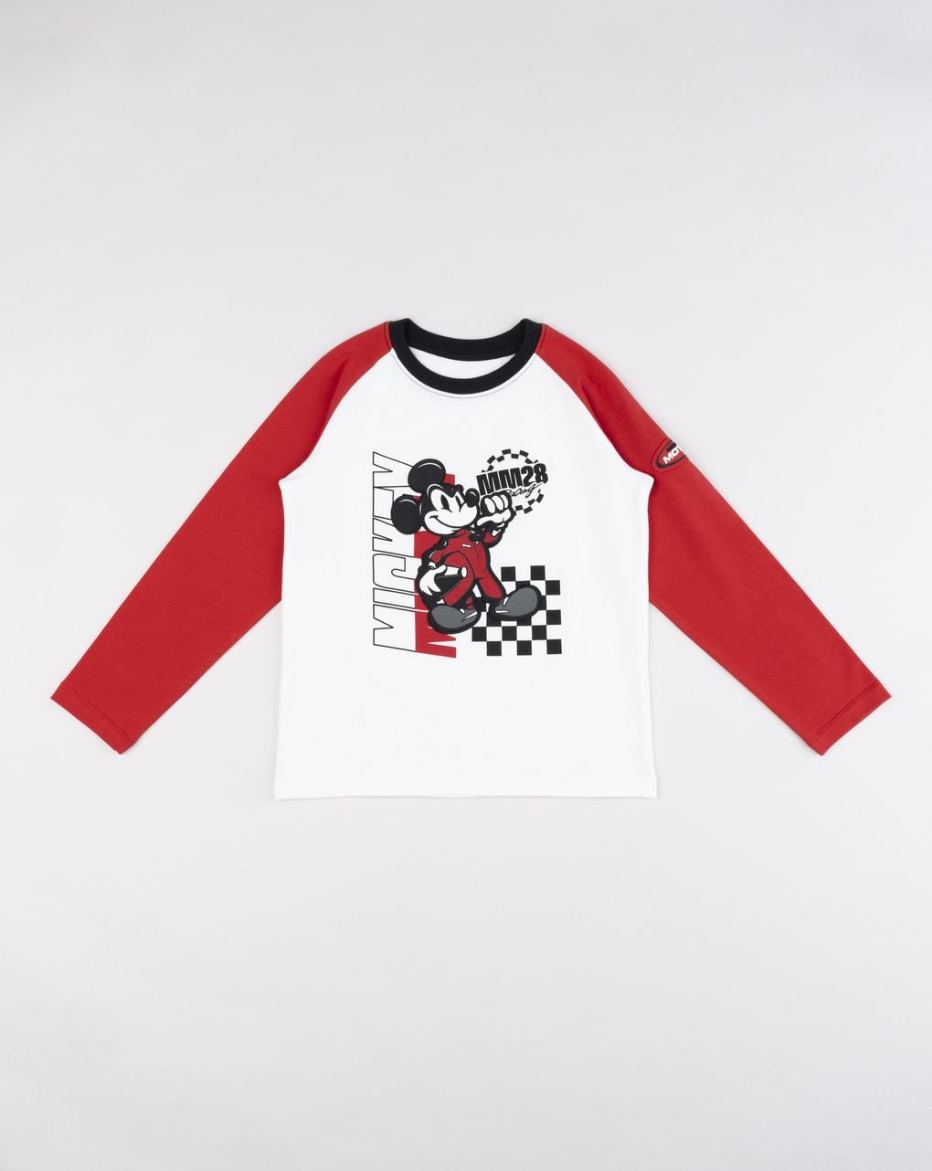 παιδική μπλούζα λευκή/κόκκινη mickey για αγόρι - Prénatal