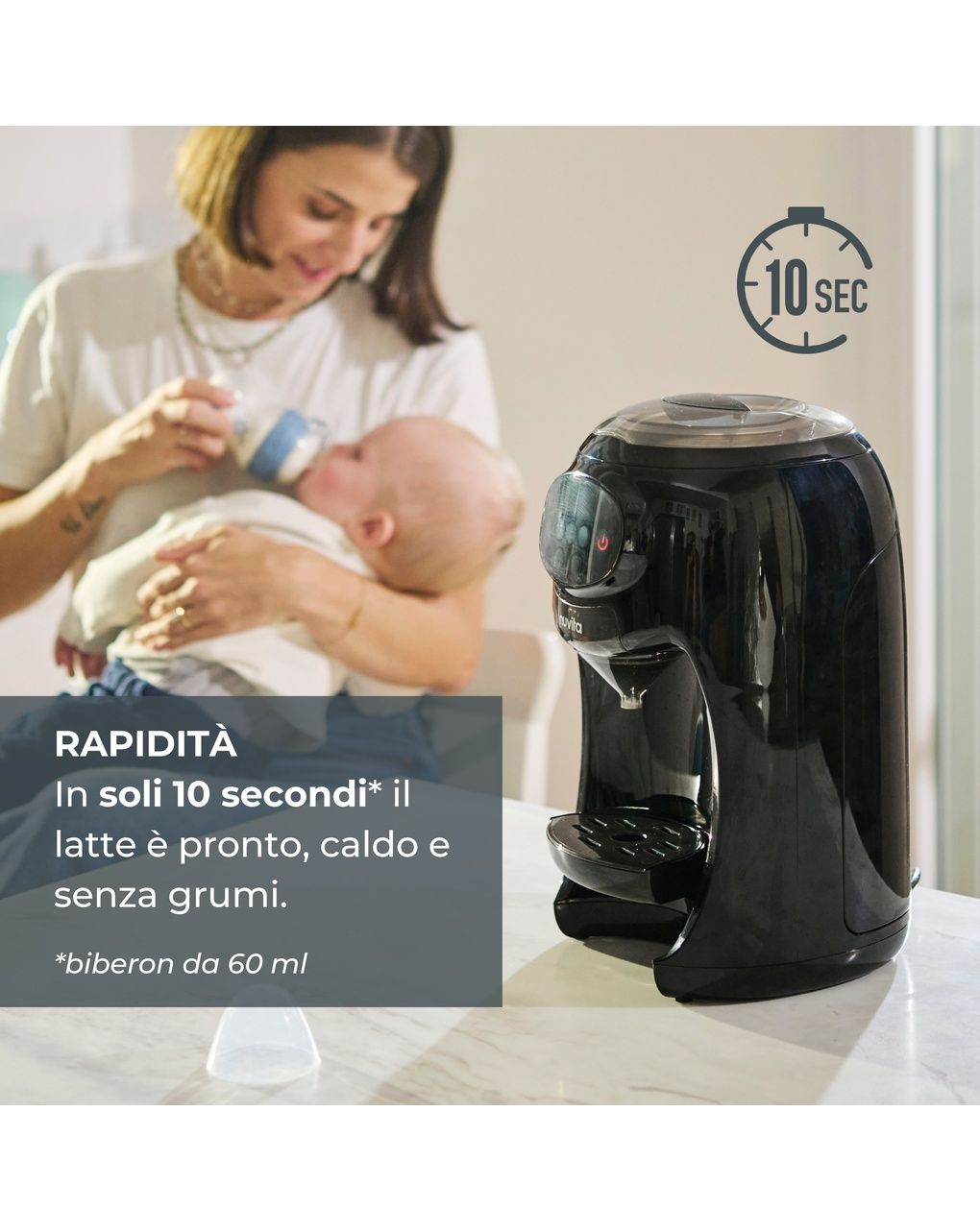 Nuvita lattespresso αυτόματος παρασκευαστής βρεφικού γάλακτος 1180 - Nuvita