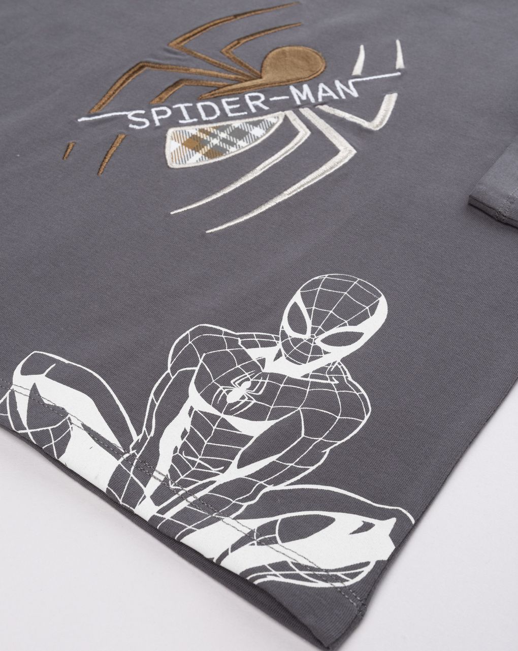 παιδική μπλούζα γκρι spider-man για αγόρι - Prénatal