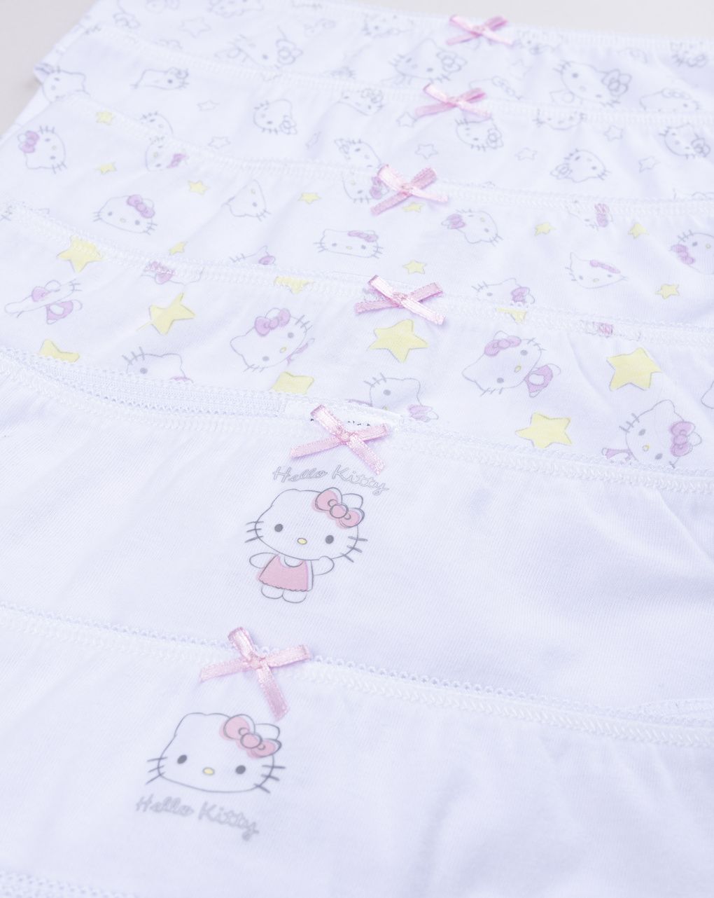 παιδικά σλιπ λευκά πακέτο x7 hello kitty για κορίτσι - Prénatal