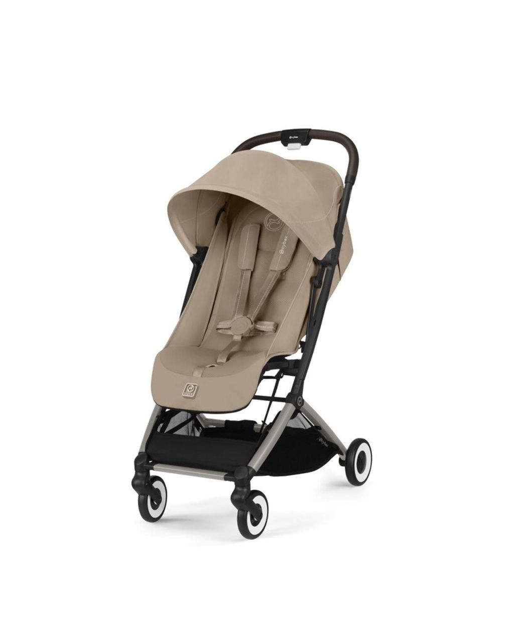 Cybex orfeo ελαφρύ βρεφικό καρότσι tpe almond beige