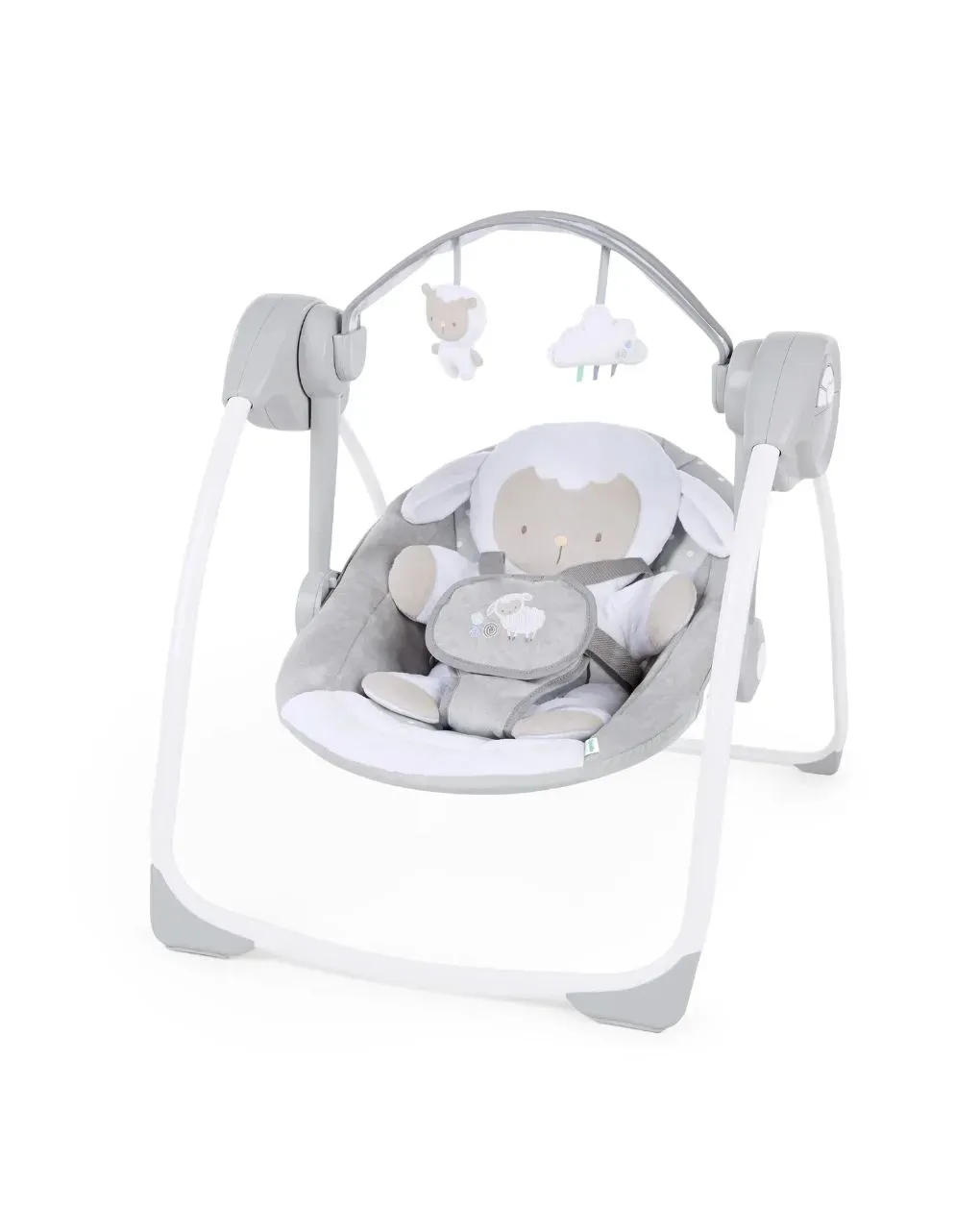 Ingenuity comfort 2 go portable swing βρεφική κούνια-ριλάξ cuddle lamb 12184